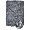 Polyester Feather thun lụa rậm Rug